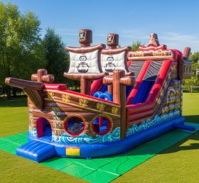 T6-6366 Pirates Theme Inflatable Playground