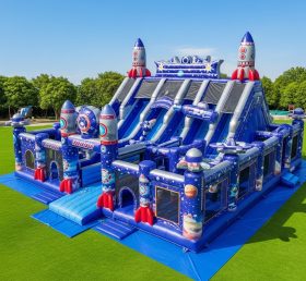 T6-6374 Space Theme Inflatable Playground