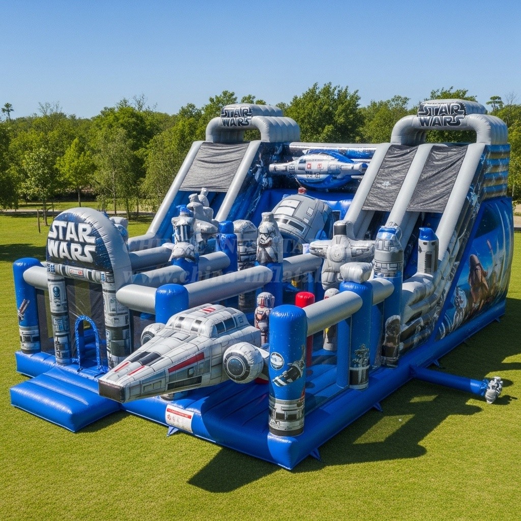T6-6376 Star Wars Theme Inflatable Playground