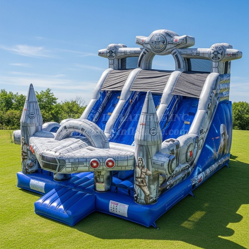 T6-6377 Star Wars Theme Inflatable Playground