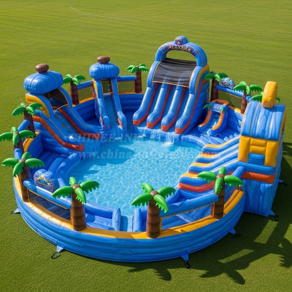 Pool3-223 Aladdin Theme Pool Water Park