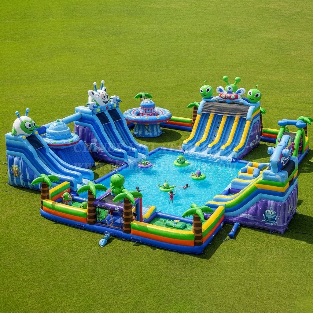 Pool3-224 Alien Theme Pool Water Park