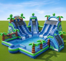 Pool3-225 Alien Theme Pool Water Park
