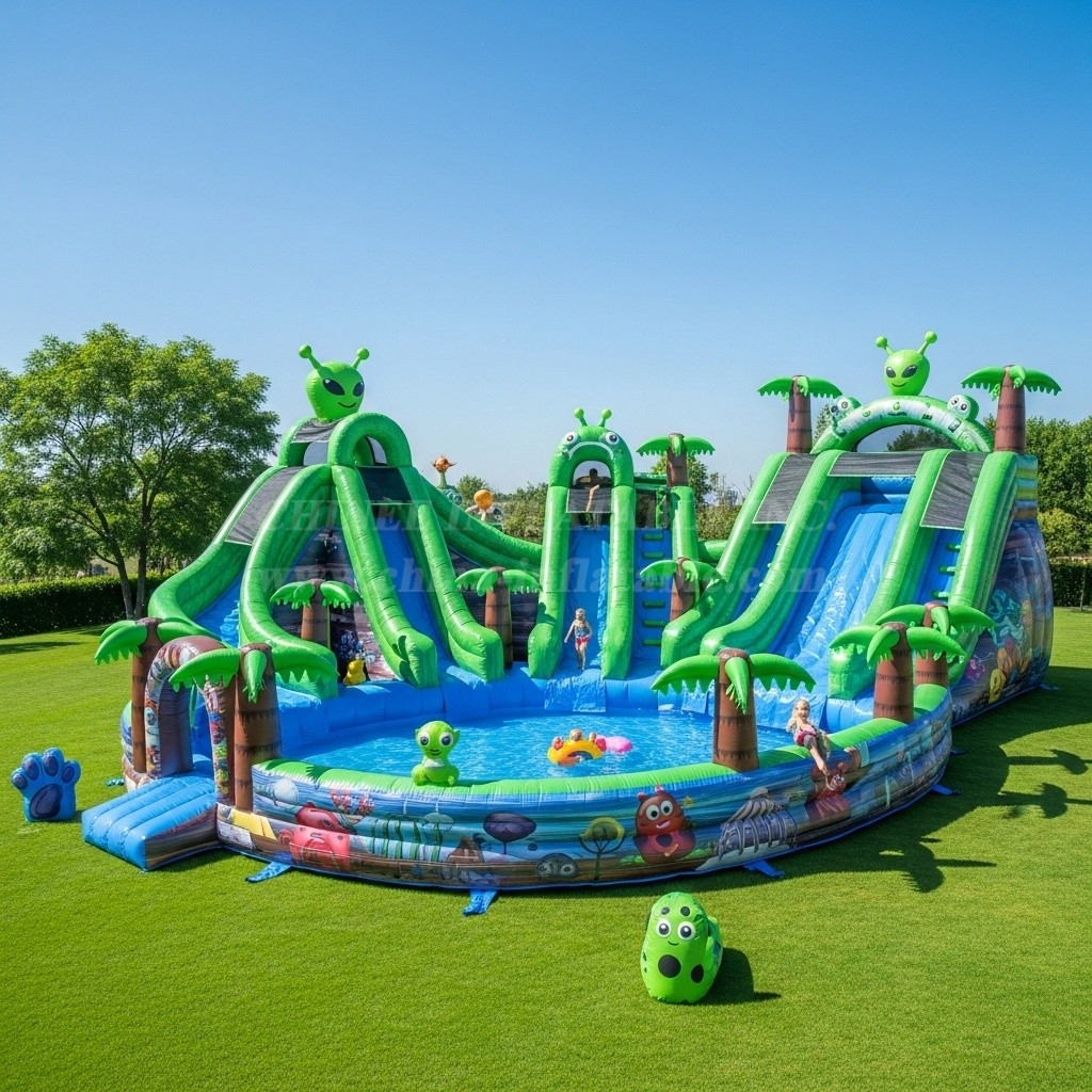Pool3-226 Alien Theme Pool Water Park