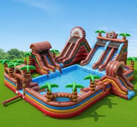 Pool3-228 American Indian Theme Pool Water Park