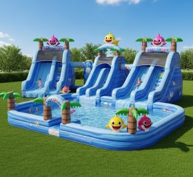 Pool3-232 Baby Shark Theme Pool Water Park