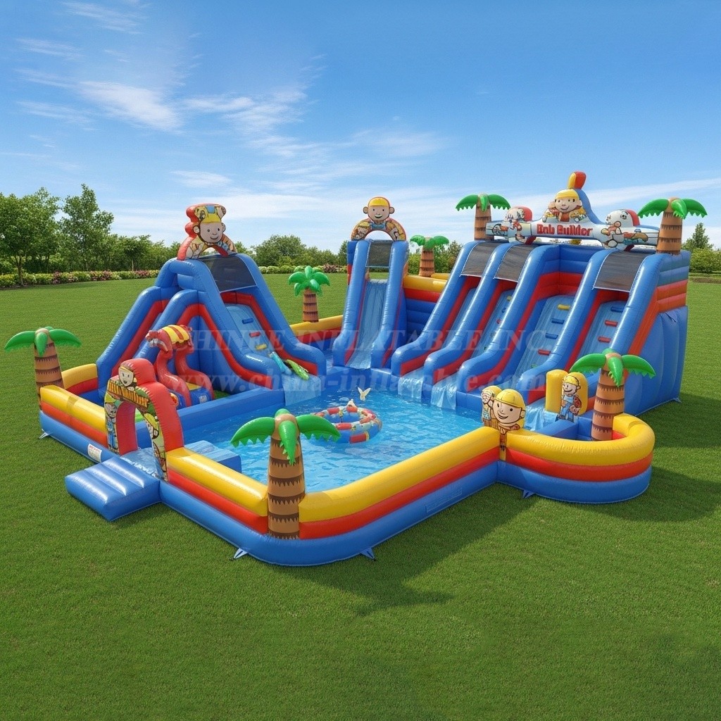 Pool3-238 Bob The Builder Theme Pool Water Park