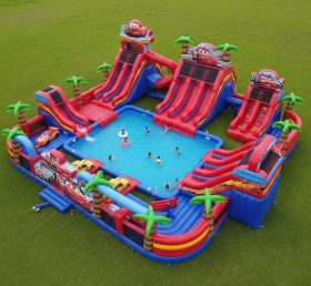 Pool3-243 Cars Theme Pool Water Park