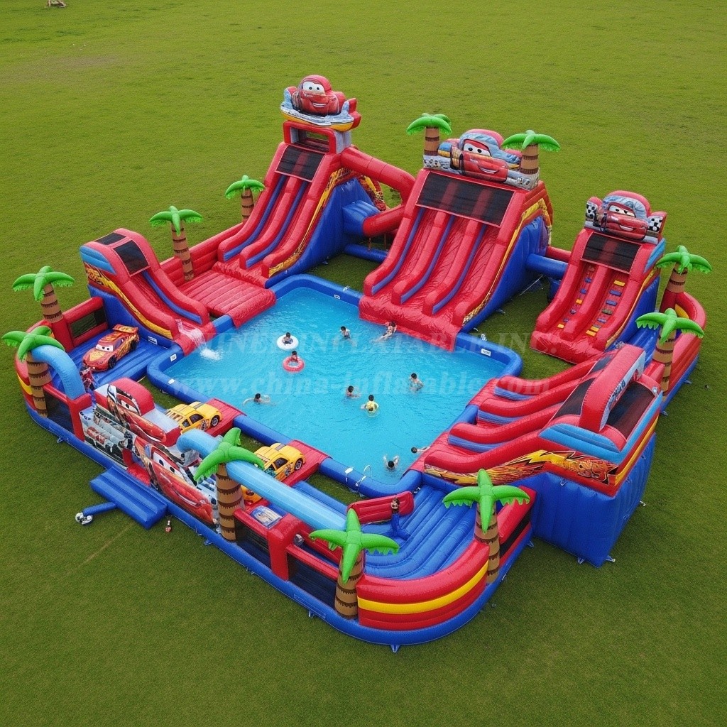 Pool3-243 Cars Theme Pool Water Park