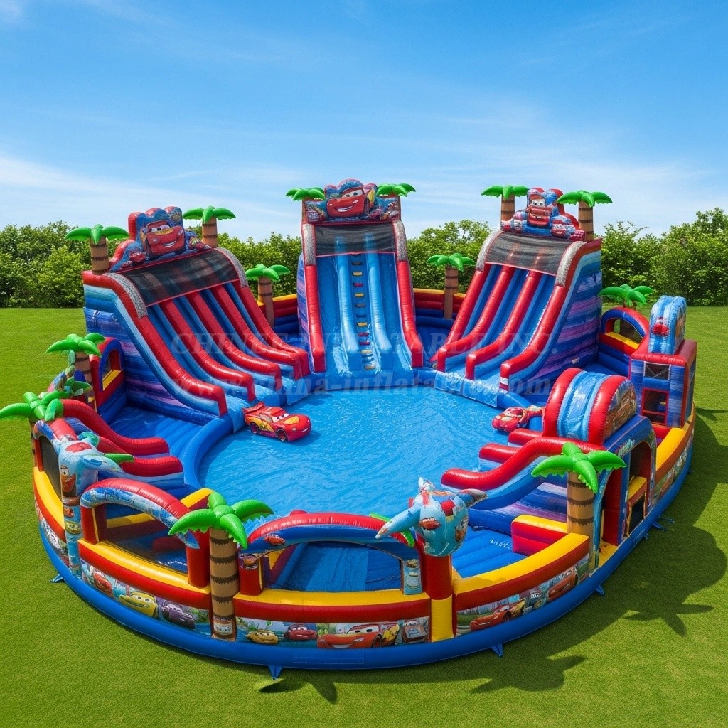 Pool3-244 Cars Theme Pool Water Park