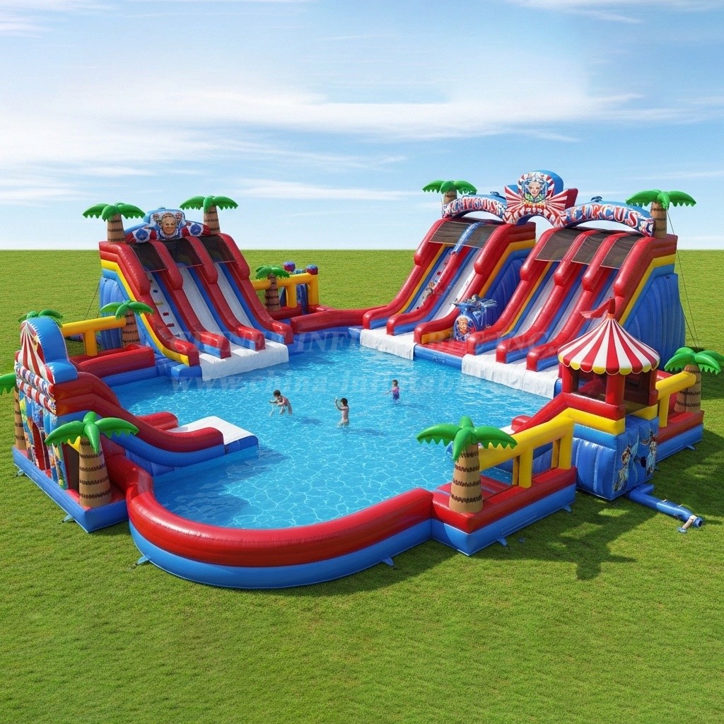 Pool3-247 Circus Theme Pool Water Park