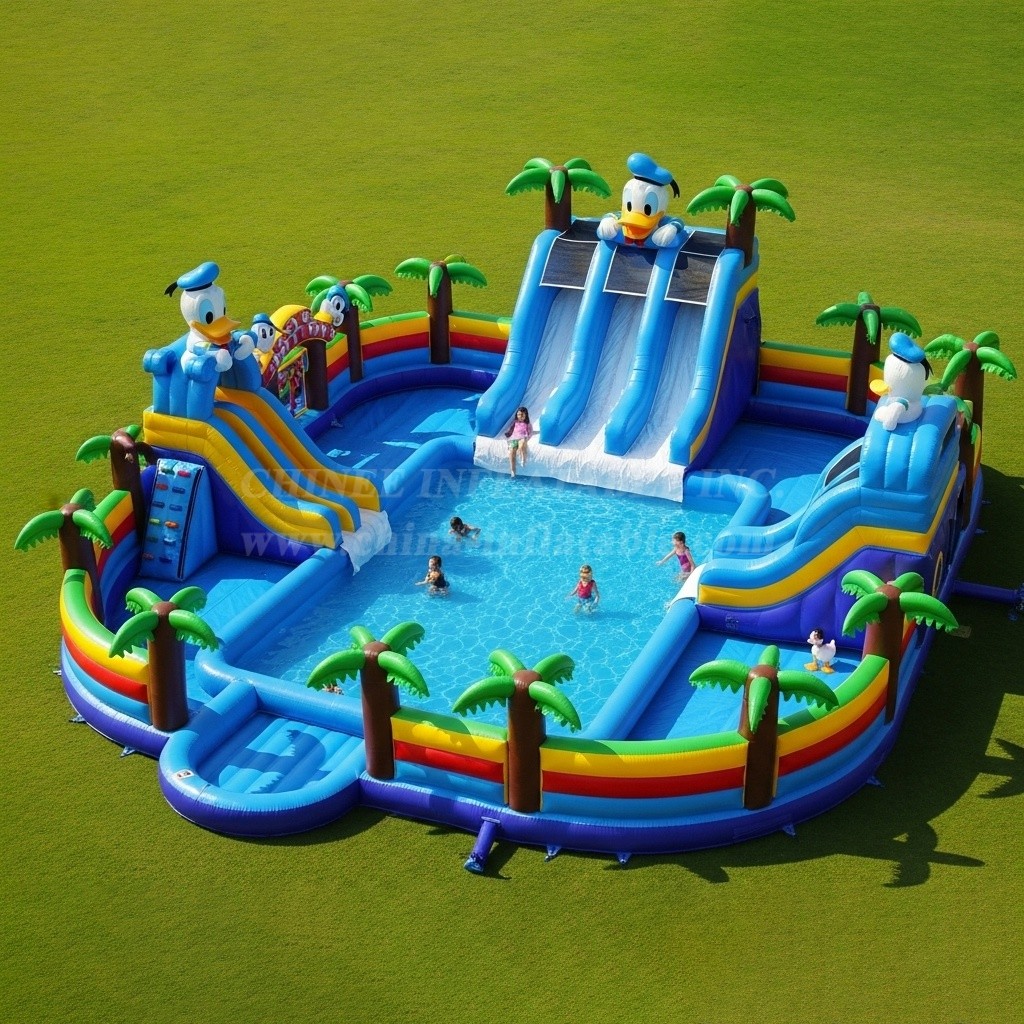 Pool3-260 Donald Duck Theme Pool Water Park