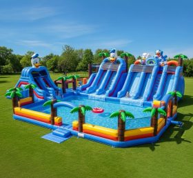 Pool3-263 Donald Duck Theme Pool Water Park