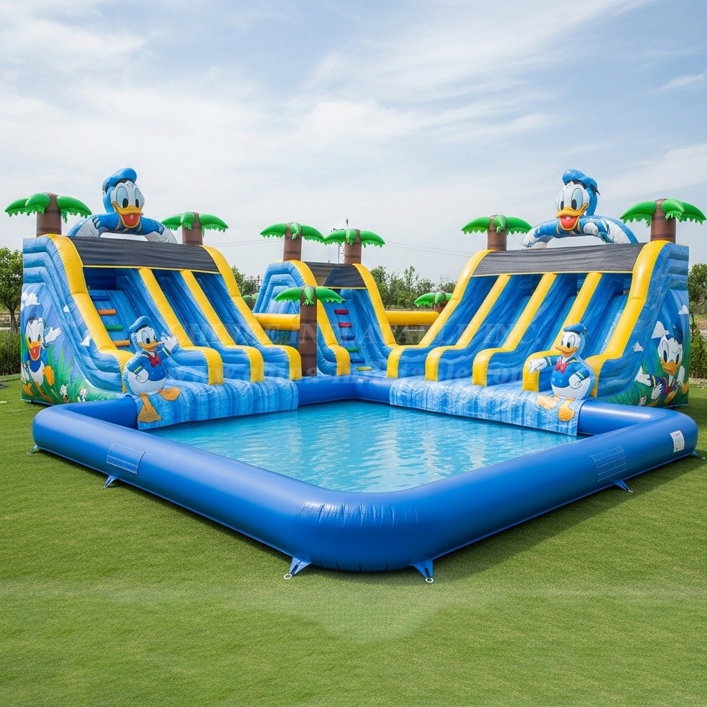 Pool3-264 Donald Duck Theme Pool Water Park