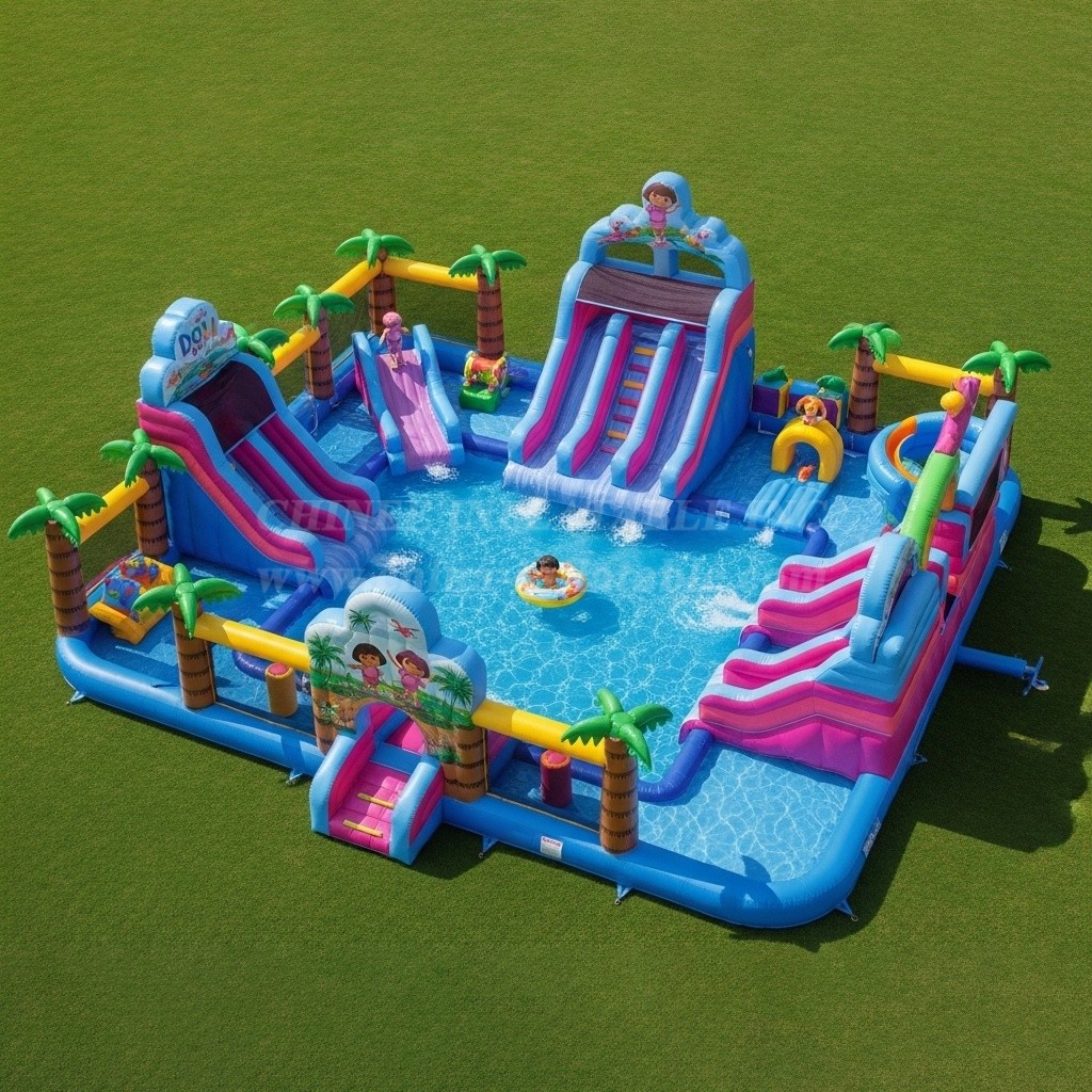 Pool3-266 Dora Theme Pool Water Park
