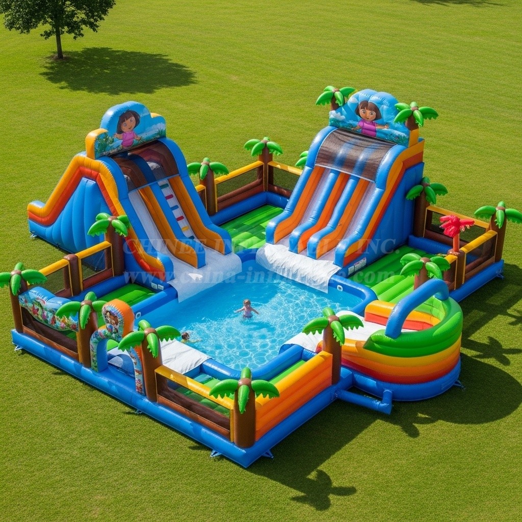 Pool3-267 Dora Theme Pool Water Park