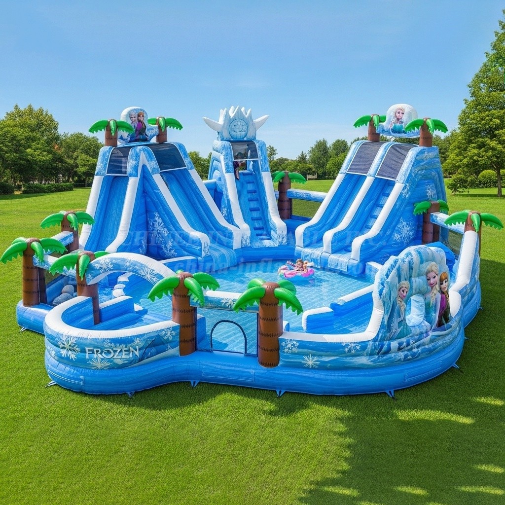 Pool3-284 Frozen Theme Pool Water Park