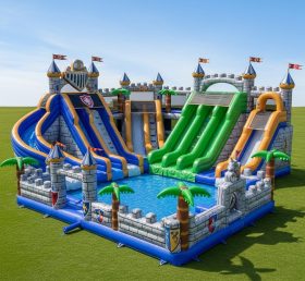 Pool3-294 Knight Theme Pool Water Park