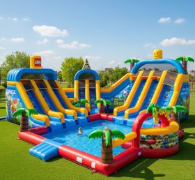 Pool3-295 Lego Theme Pool Water Park