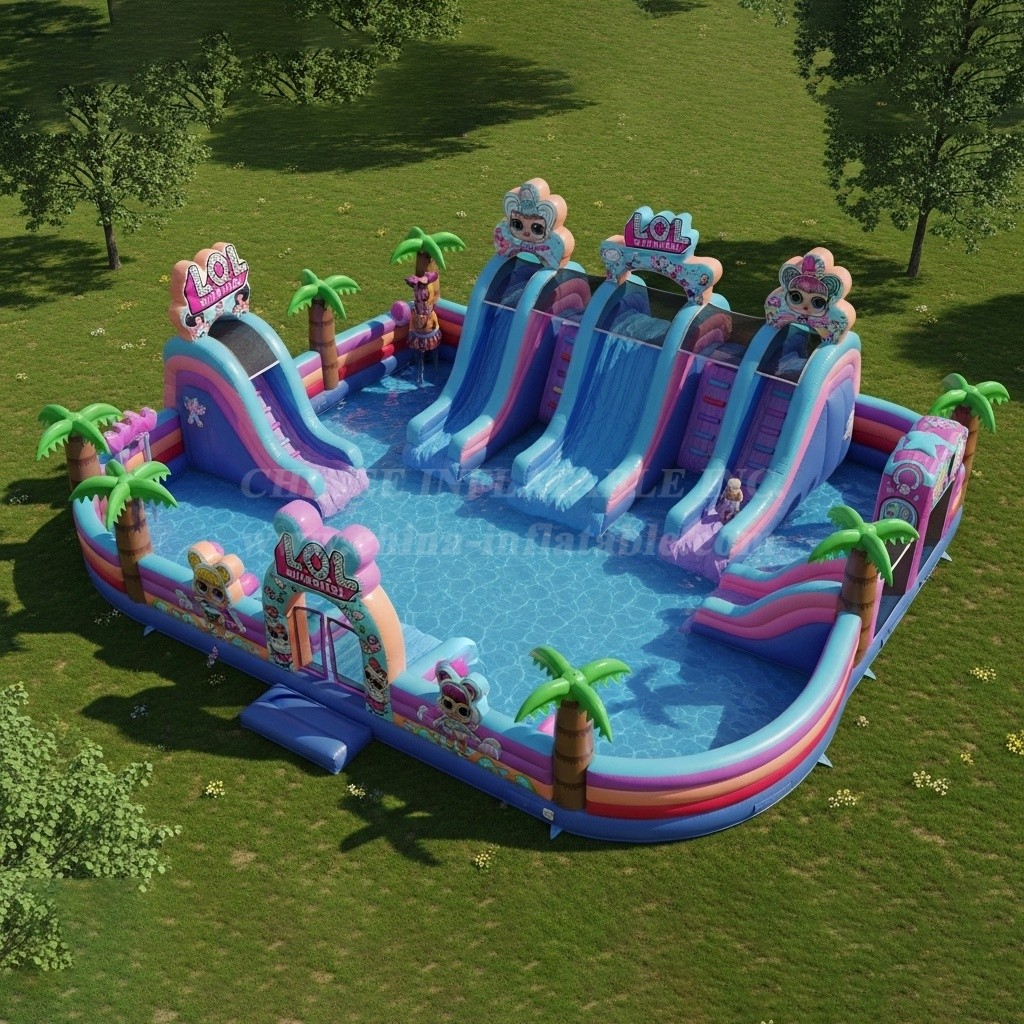 Pool3-300 L.O.L.Surprise Theme Pool Water Park