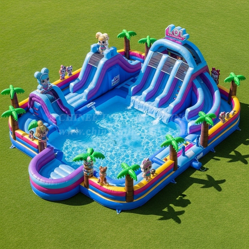 Pool3-301 L.O.L.Surprise Theme Pool Water Park