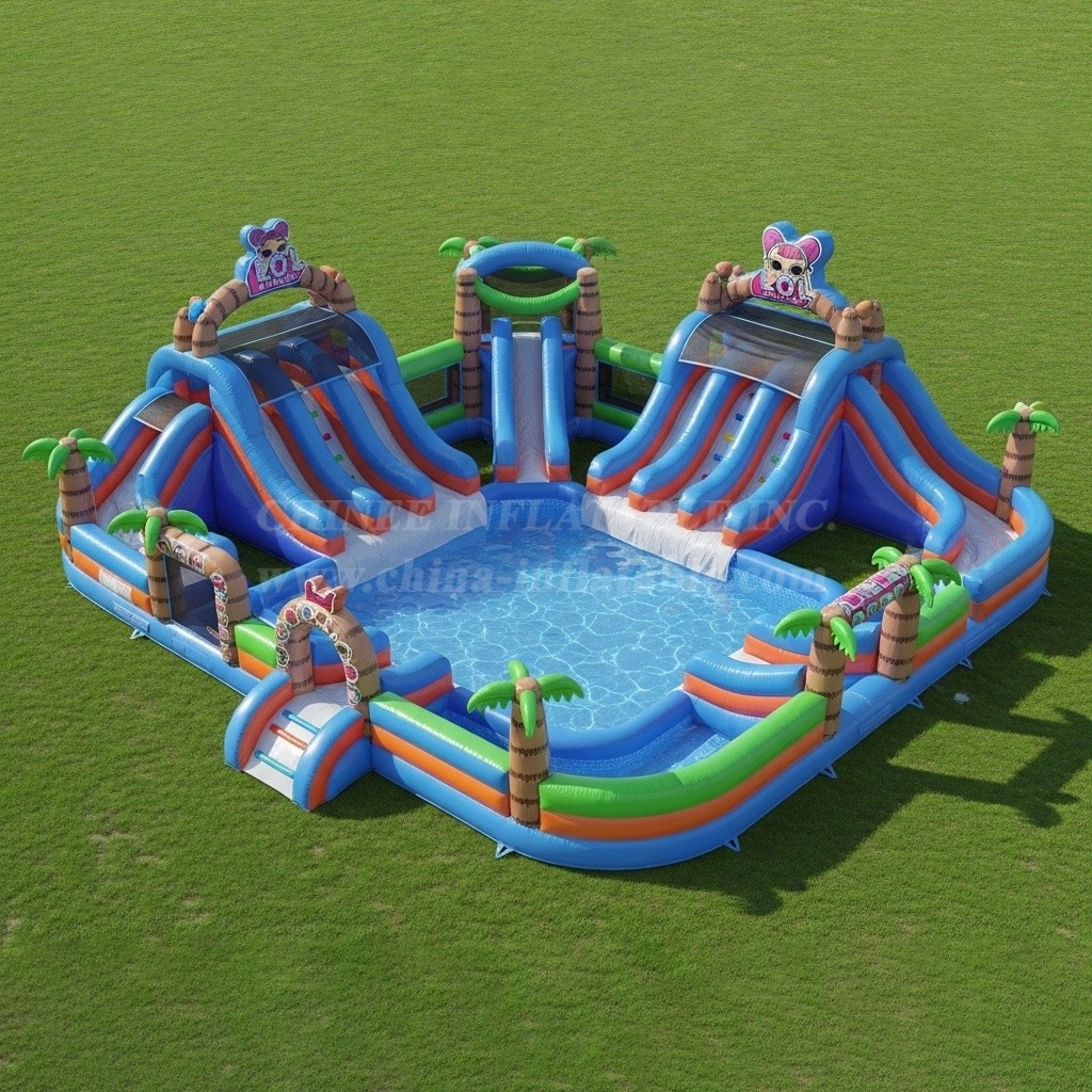 Pool3-302 L.O.L.Surprise Theme Pool Water Park