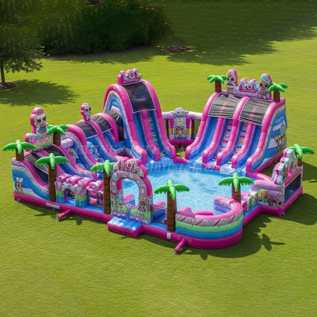 Pool3-304 L.O.L.Surprise Theme Pool Water Park