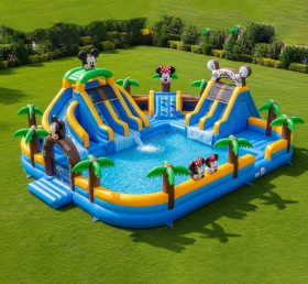 Pool3-311 Mickey & Minnie Theme Pool Water Park
