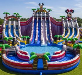 Pool3-313 Mickey & Minnie Theme Pool Water Park