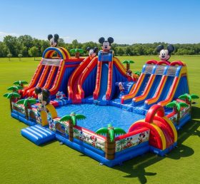 Pool3-314 Mickey & Minnie Theme Pool Water Park