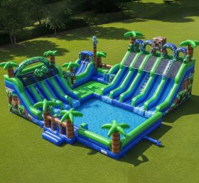 Pool3-315 Minecraft Theme Pool Water Park