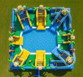 Pool3-317 Minions Theme Pool Water Park