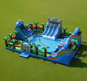 Pool3-322 Monster Theme Pool Water Park