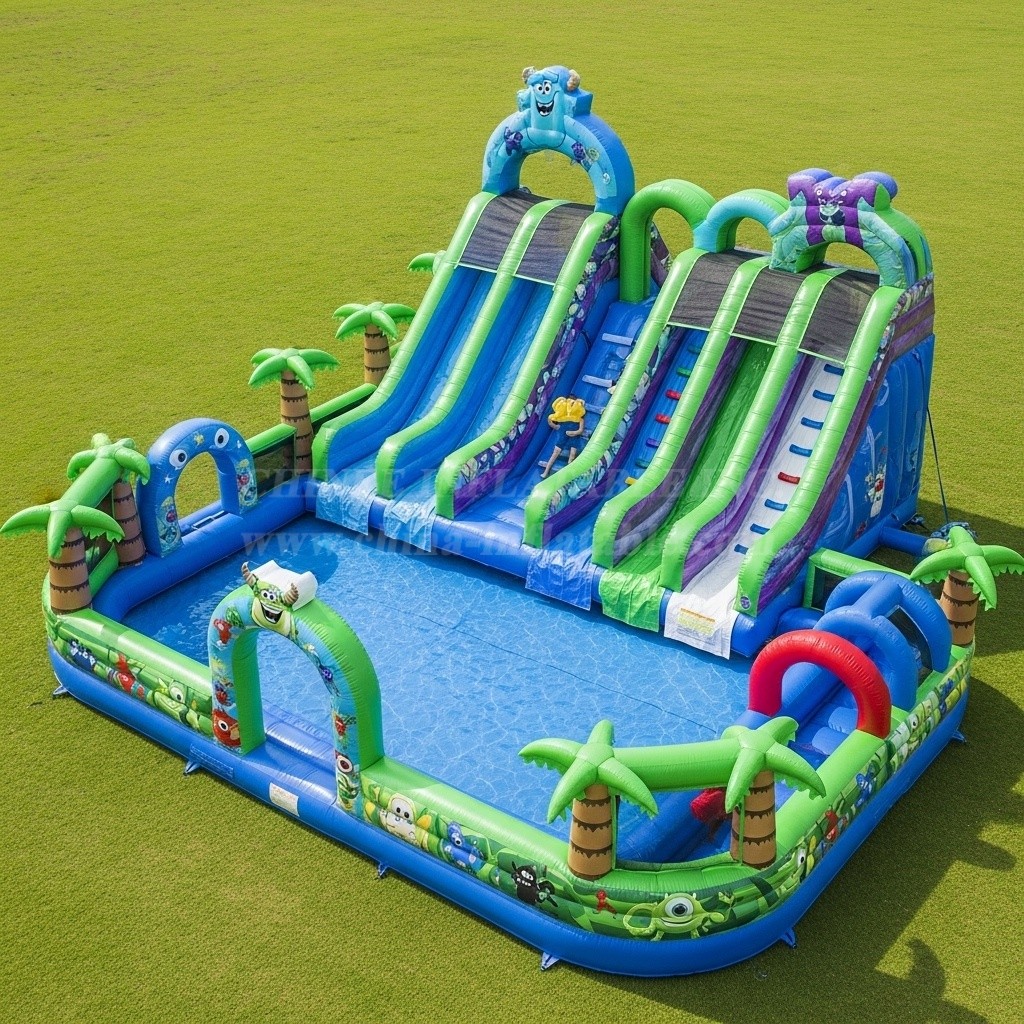 Pool3-324 Monsters Inc Theme Pool Water Park