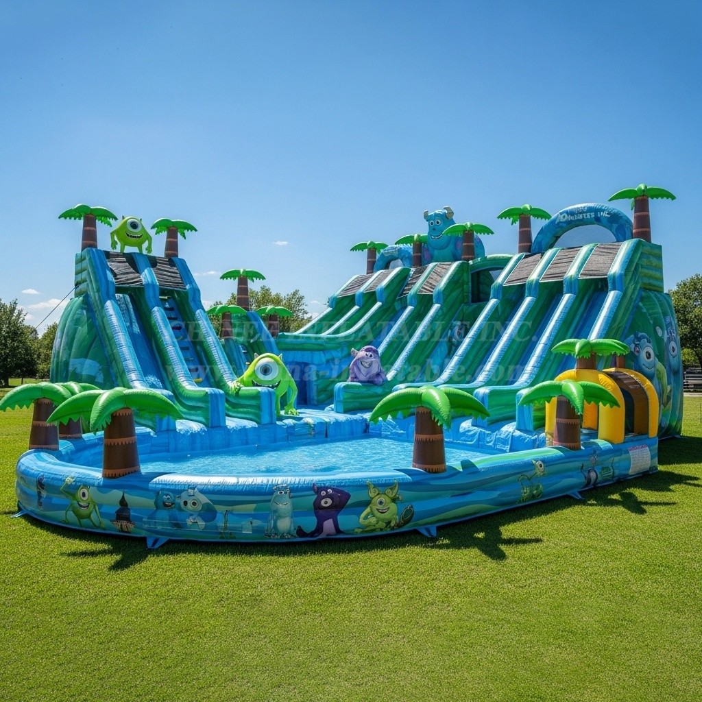 Pool3-325 Monsters Inc Theme Pool Water Park