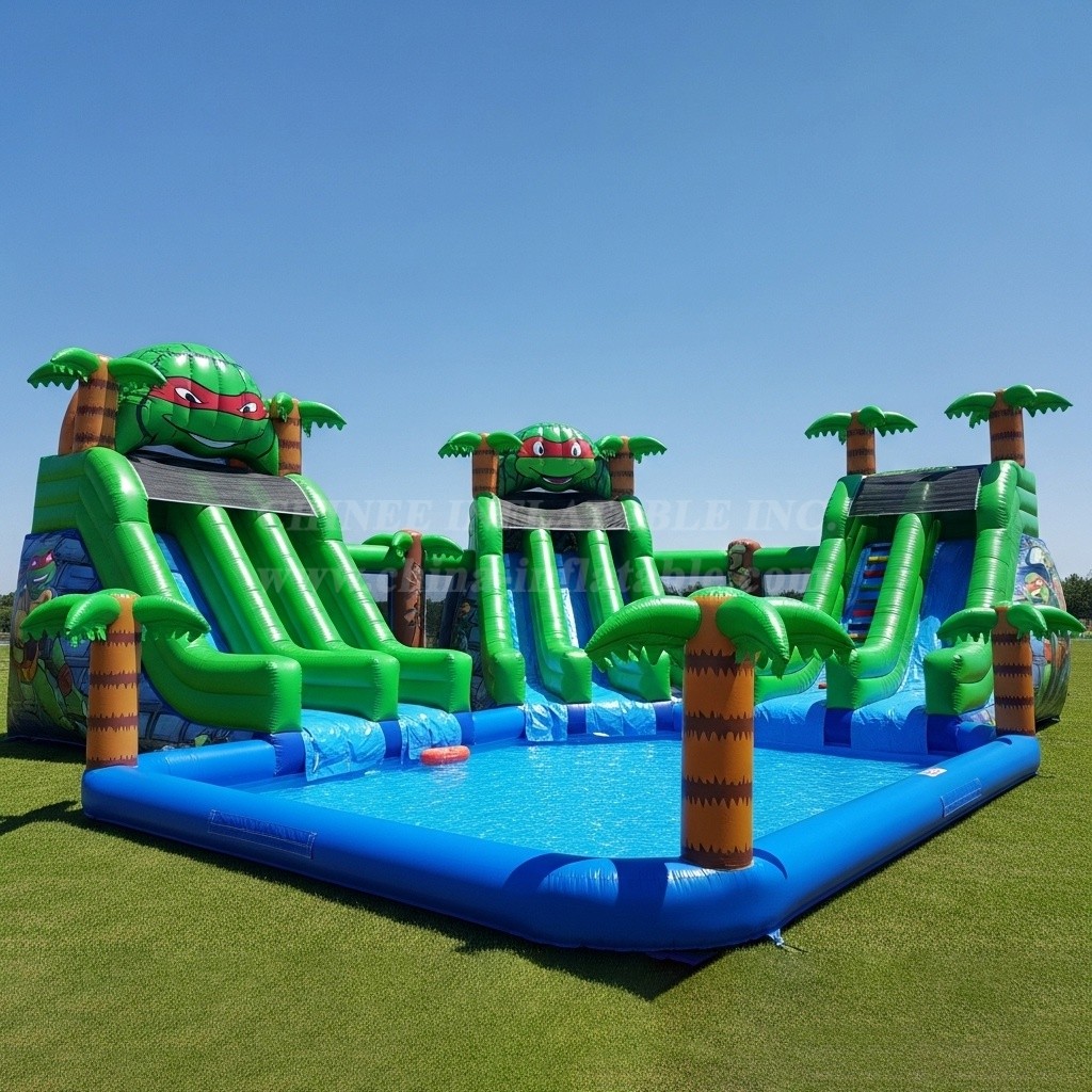 Pool3-333 Ninja Turtles Theme Pool Water Park