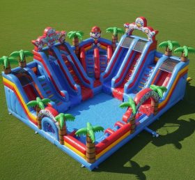 Pool3-338 Paw Patrol Theme Pool Water Park