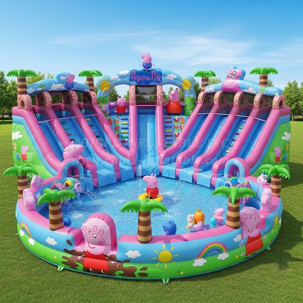 Pool3-340 Peppa Pig Theme Pool Water Park