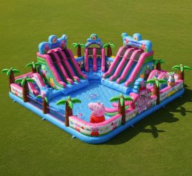 Pool3-341 Peppa Pig Theme Pool Water Park