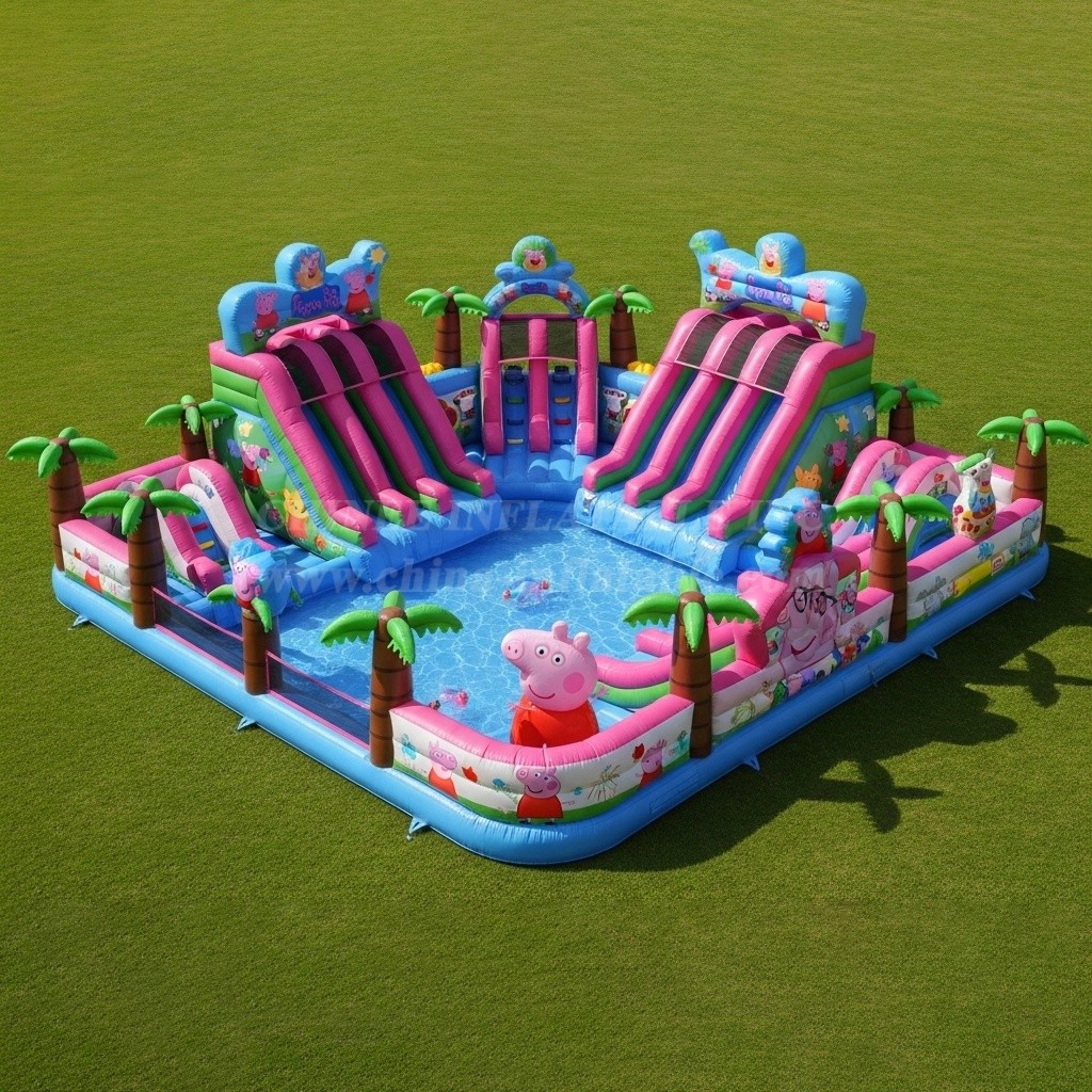 Pool3-341 Peppa Pig Theme Pool Water Park