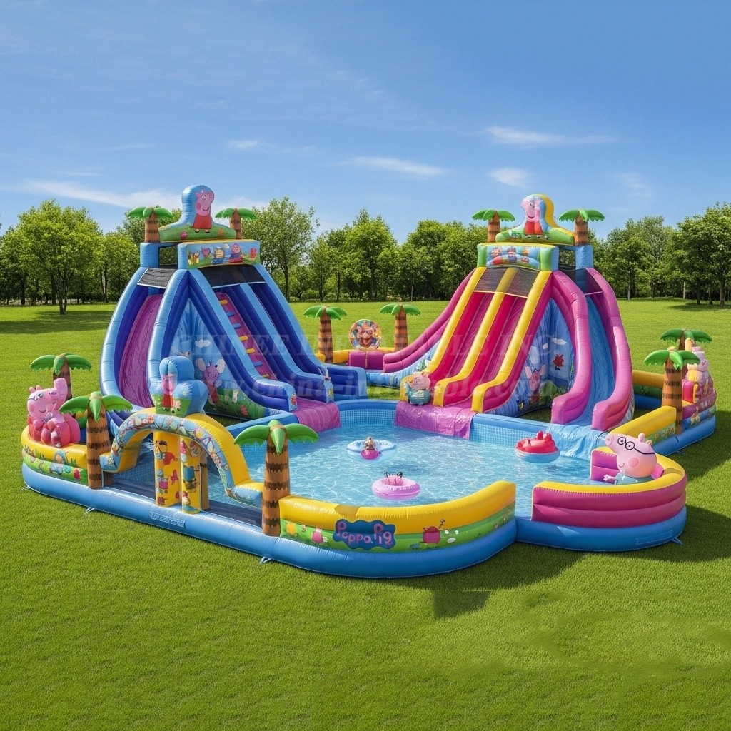 Pool3-342 Peppa Pig Theme Pool Water Park