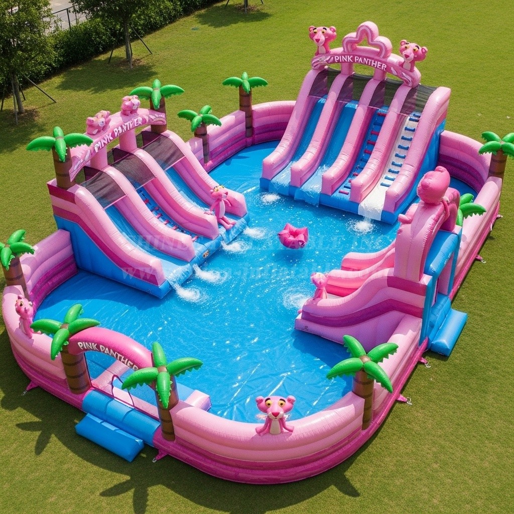 Pool3-343 Pink Panther Theme Pool Water Park