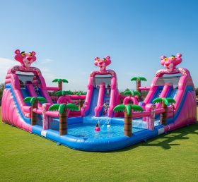 Pool3-344 Pink Panther Theme Pool Water Park