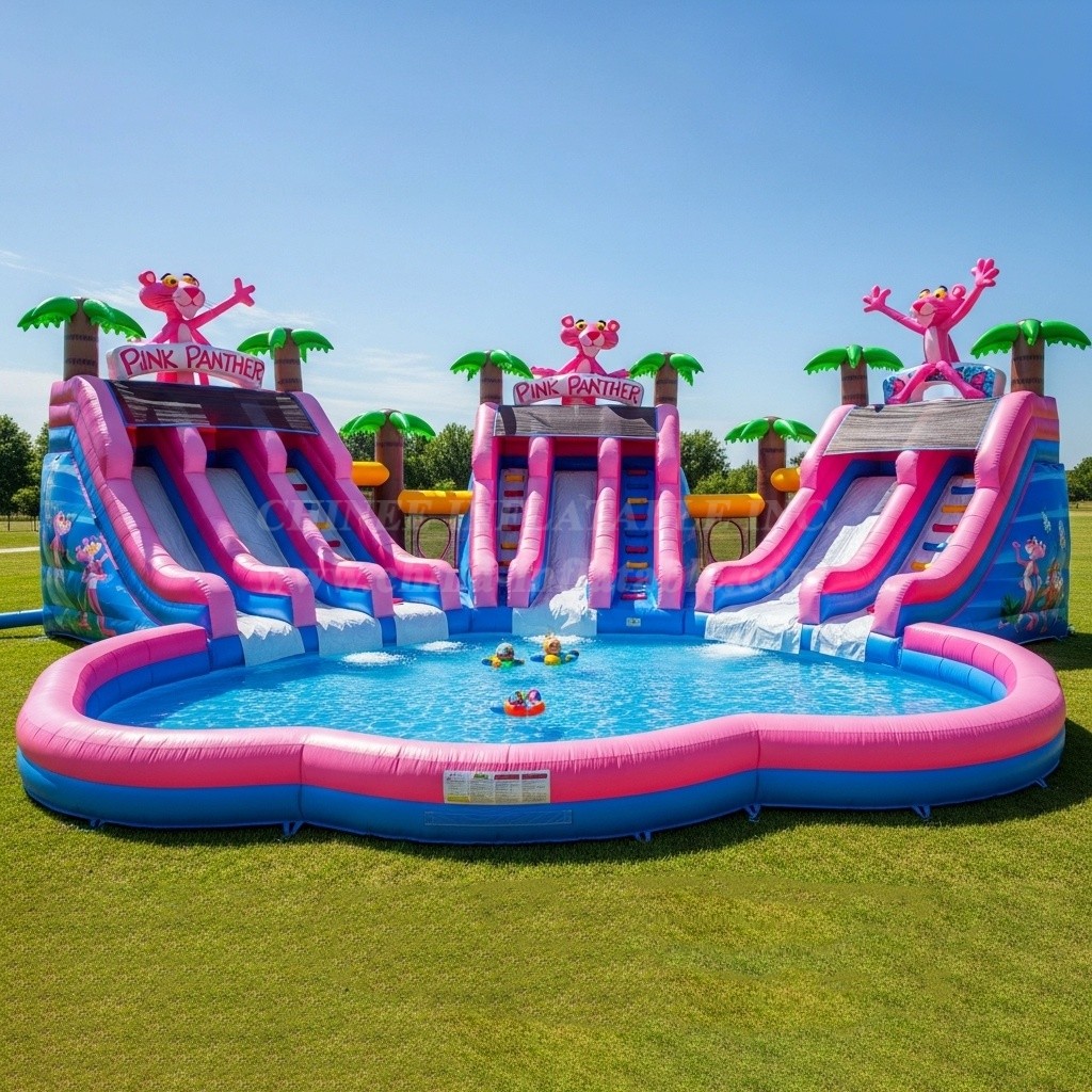 Pool3-345 Pink Panther Theme Pool Water Park