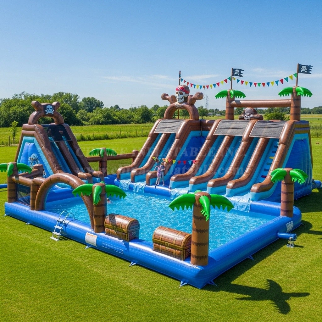 Pool3-346 Pirates Theme Pool Water Park