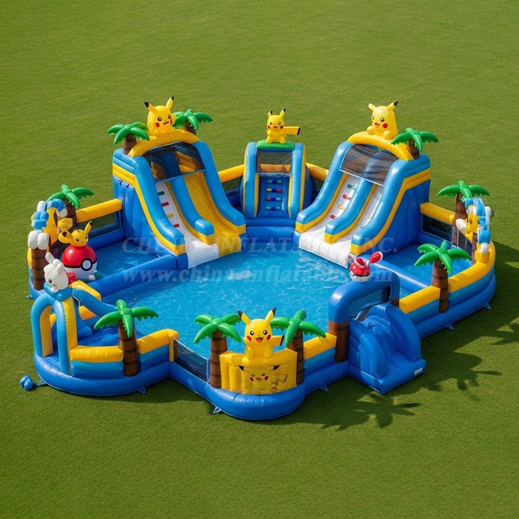 Pool3-351 Pokemon Theme Pool Water Park