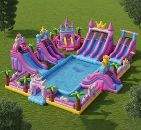 Pool3-355 Princess Parties Theme Pool Water Park
