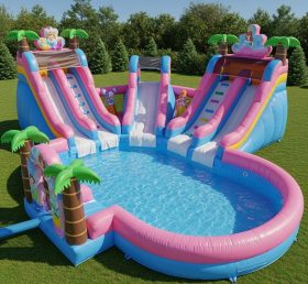 Pool3-356 Princess Parties Theme Pool Water Park