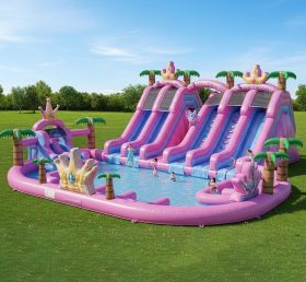 Pool3-358 Princess Parties Theme Pool Water Park