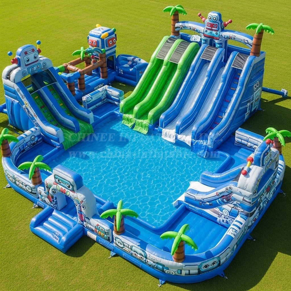 Pool3-360 Robot Theme Pool Water Park